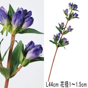 造花 アレンジ asca アスカ リンドウ×21 パープル(as250/107)｜zoukasousyoku-d
