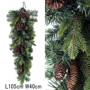アスカ asca クリスマス 装飾品 ディスプレイ ミックスパインスワッグ(as249/107)｜zoukasousyoku-d