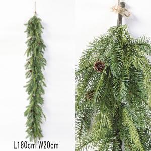 アスカ asca クリスマス 装飾品 ディスプレイ パインガーランド(as249/110)｜zoukasousyoku-d