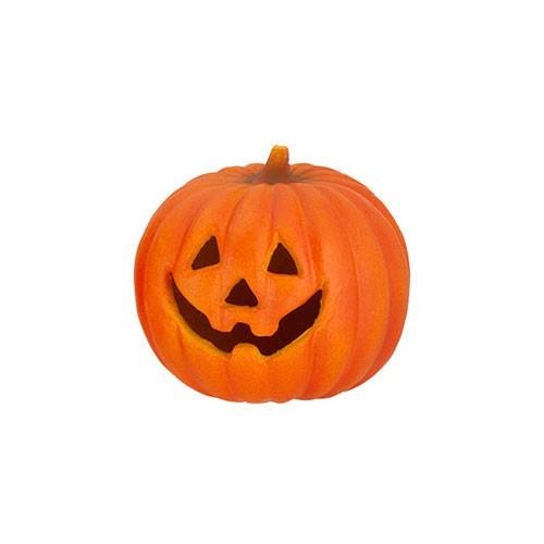 カボチャ ハロウィン 置物)ジャックオーランタン(M)−20cm(AB7)