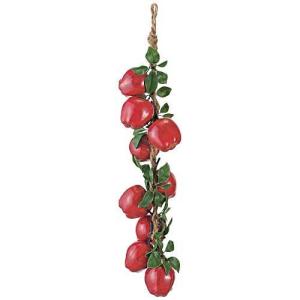 食品サンプル フェイクフード リンゴ)70cmアップルストリング(9)(DF46/111)｜zoukasousyoku-d