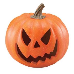 ハロウィン カボチャ ディスプレイ 店舗 装飾)20cmジャックオウランタン　(DF46/130)｜zoukasousyoku-d