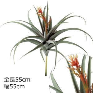 ブルームドチランジア　ホワイトグリーン 人工観葉 造花 フェイクグリーン(DMFG2023/169)｜zoukasousyoku-d