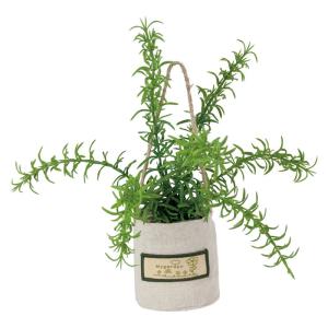 造花 フェイクグリーン 人工観葉植物) ローズマリーハンギング(DMFG2023/225)｜zoukasousyoku-d
