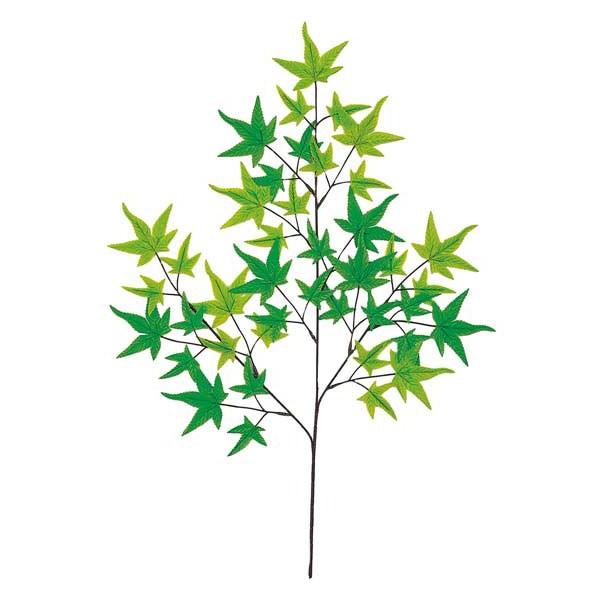 造花 フェイクグリーン 人工観葉植物)カエデスプレイ(42)(DF46/29)
