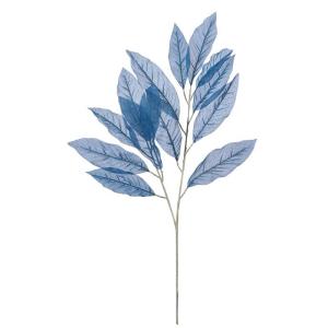 造花 トロピカル 人工観葉植物)マグノリアリーフスプレイ ブルー(DF46/24)｜zoukasousyoku-d