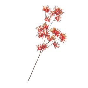 造花 人工観葉植物 秋 紅葉)チリメンモミジスプレイ(DF46/52)｜zoukasousyoku-d