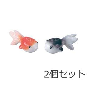 ディスプレイ 和風 夏)金魚(S)　レッド/ブラック(DF46/134)｜zoukasousyoku-d