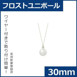 クリスマス オーナメント ボール 施工)30mmフロストユニボール(12ケパック)　フロストシルバー(AB58)｜zoukasousyoku-d