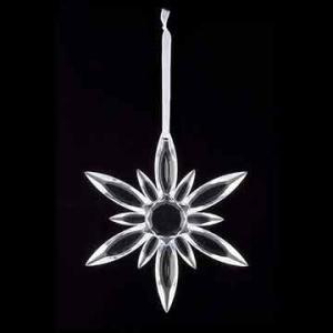 クリスマス装飾品　雪の結晶　冬装飾)アクリルスノー(1ヶ/パック)(AB87)｜zoukasousyoku-d