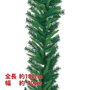 クリスマス つる フェイク)30cm幅ミックスノーブルパインガーランドx180(DF45/24)｜zoukasousyoku-d