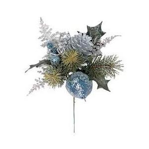 クリスマス 店舗 装飾 ディスプレイ 造花)ペアベリーピック(DF45/60)