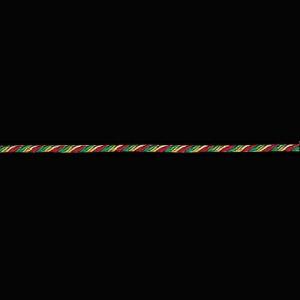 クリスマス装飾品 ロープ オーナメント)4mm径ツイストロープ (ワイヤー入り) アソート (9m)(DF45/63)｜zoukasousyoku-d