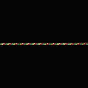クリスマス装飾品 ロープ オーナメント)8mm径ツイストロープ (ワイヤー入り) アソート (9m)(DF45/63)｜zoukasousyoku-d
