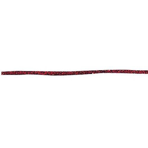 クリスマス 装飾品 ロープ お正月)7mm径シャイニーロープ (ワイヤー入り) レッド (180cm...