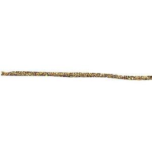 クリスマス 装飾品 ロープ お正月)7mm径シャイニーロープ (ワイヤー入り) ゴールド (180cm)(DF45/63)｜zoukasousyoku-d