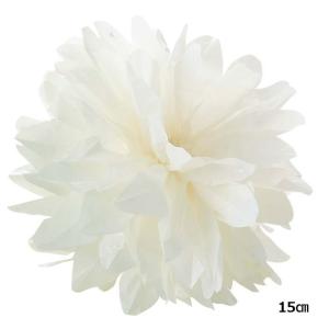 七夕 装飾)15cm京花 白(DF46/136)｜zoukasousyoku-d