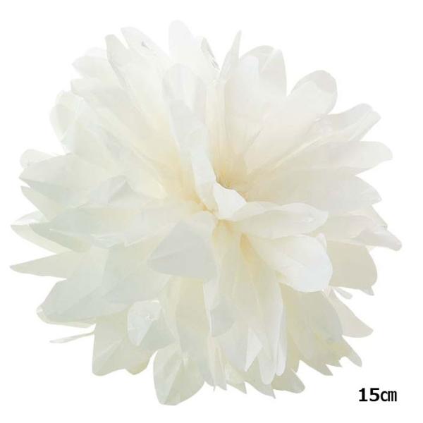 七夕 装飾)15cm京花 白(DF46/136)