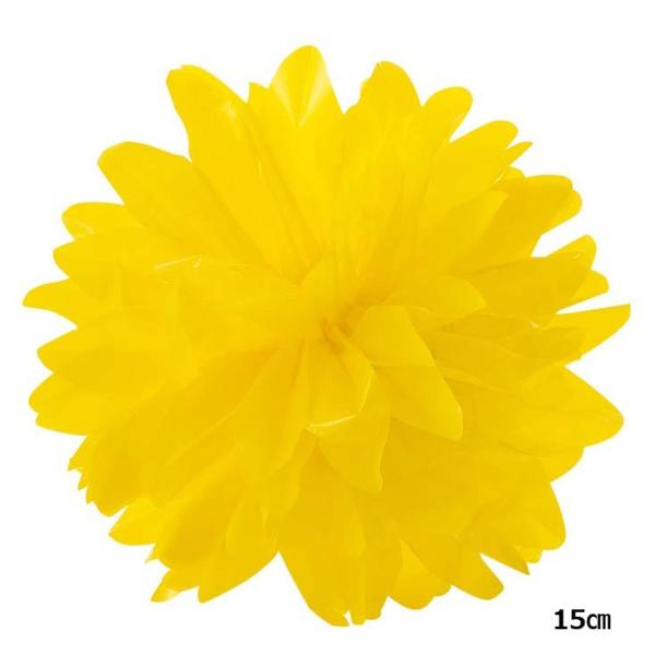 七夕 装飾)15cm京花 黄(DF46/136)