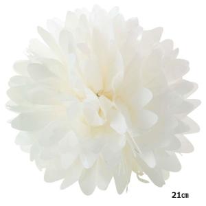 七夕 装飾)21cm京花 白(DF46/136)｜zoukasousyoku-d