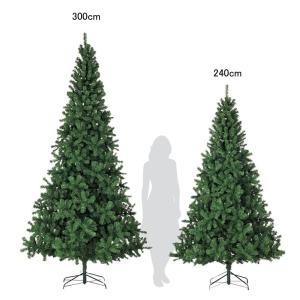 クリスマスツリー 大型 店舗装飾 ディスプレイ)300cmニューノーブルリッチワイドツリー(ヒンジ式)x1850(DF45/12)｜zoukasousyoku-d
