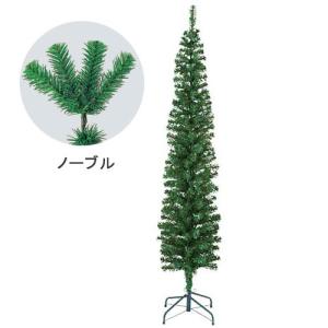 クリスマスツリー 店舗装飾 ディスプレイ)防炎180cmニューノーブルリッチスリムツリーx220(DF45/16)｜zoukasousyoku-d