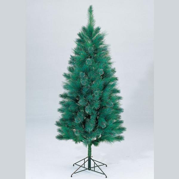 クリスマスツリー 店舗装飾 ディスプレイ)180cmシャイーニードルパインツリー (ヒンジ方式)(D...