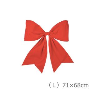 大きいリボン イベント 赤 クリスマス)ラージベルベットリボン(L)(AB89)｜zoukasousyoku-d