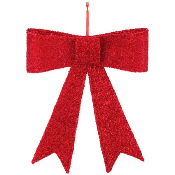 クリスマス装飾品 ディスプレイ オーナメント) ラージティンゼルリボン(L)(AB89)