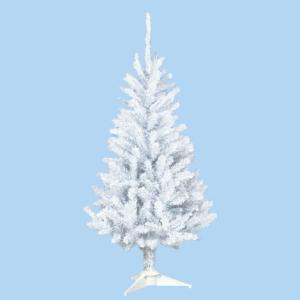 クリスマスツリー 店舗装飾 ディスプレイ)120cmホワイトスリムツリー(AB19)｜zoukasousyoku-d