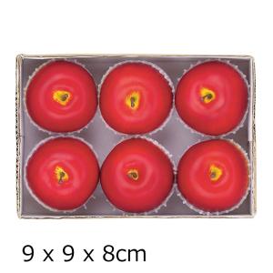 90ｍｍアメリカンアップル(6ヶ/パック) 造花 フェイクグリーン 人工観葉植物(GL148)｜zoukasousyoku-d