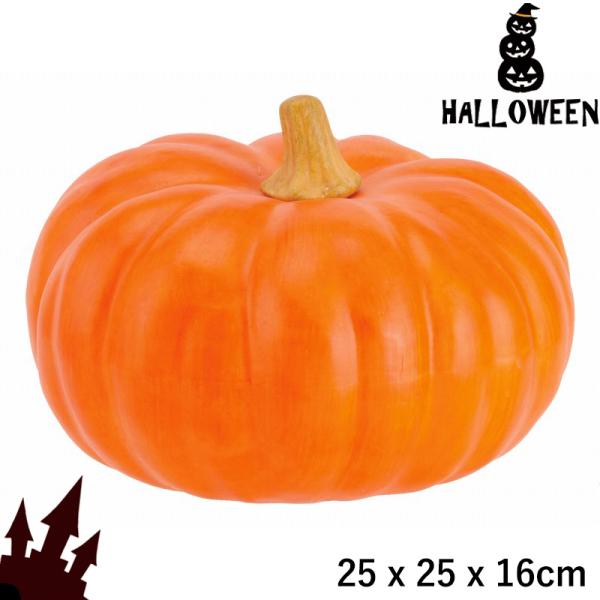 ジャックオーランタン ラージパンプキン25x25x16cm ハロウィン飾り(GL130)