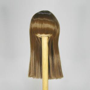 ドールウィッグ 8-9インチ セミロング イエローブラウン LW-29803