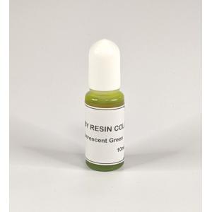 ホビーレジンカラー 10ml （蛍光グリーン） エポキシ樹脂・UVレジン剤｜zoukei