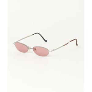 「MOSCHINO」 サングラス - レッド レディース