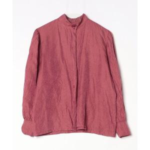 「Christian Dior」 長袖ブラウス M パープル レディース