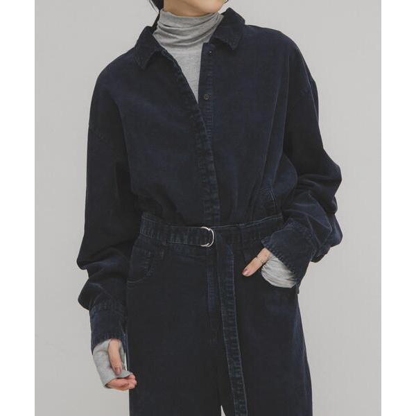 ブラウス シャツ コーデュロイシャツ レディース