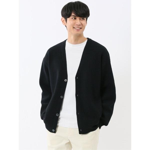 カーディガン 「ハンドウォッシャブル ストレッチ」m.f.エディトリアルメンズ  シェニールヤーン ...