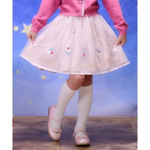 mezzo piano メゾピアノ 35th 復刻ウサギバレエ柄ジャンパースカート3