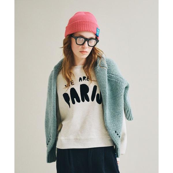 トレーナー スウェット 「daily CLIP × holiday」短丈スウェットプルオーバー レデ...