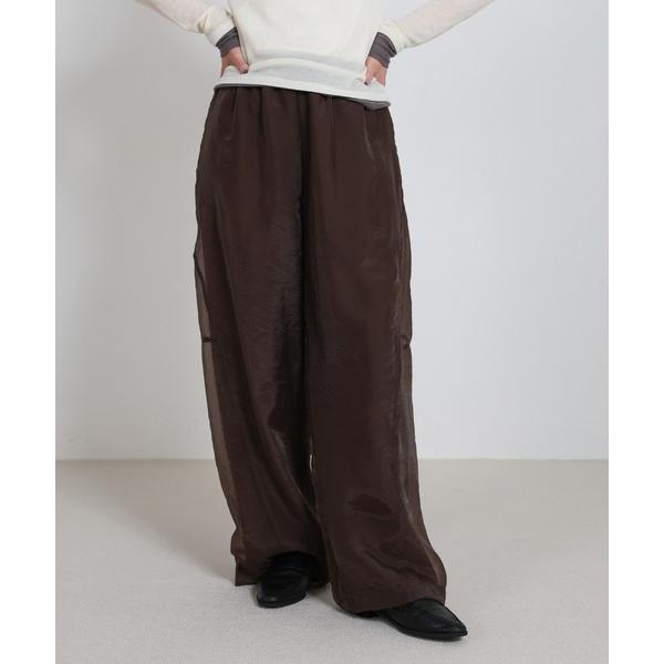 パンツ レイヤードイージーパンツ レディース