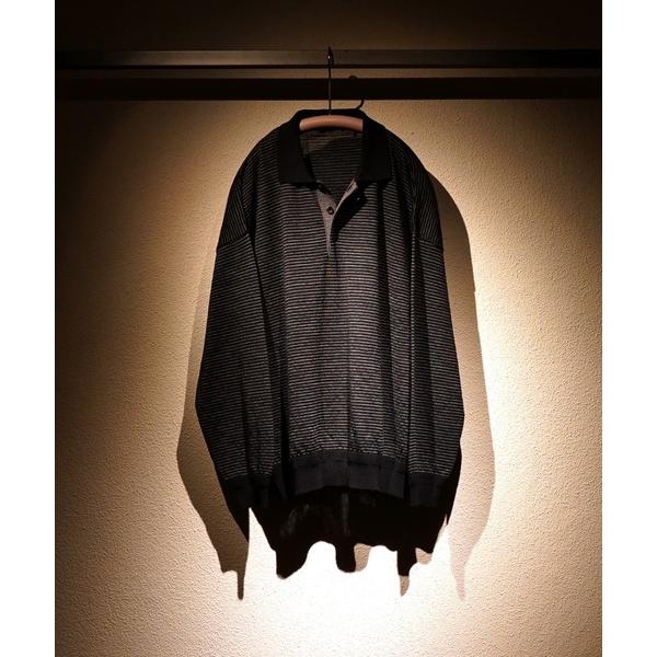 セーター ニット TROVE 2025aw / J.R KNIT POLO LONG SLEEVE ...