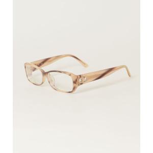 「CELINE」 メガネ - ベージュ レディース