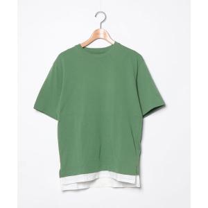 「GLOBAL WORK」 半袖Tシャツ S グリーン メンズ