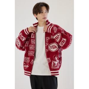 スタジャン グラフィティーニットスタジャン メンズ