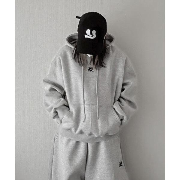 パーカー Cropped Logo Hoodie/クロップドロゴフーディー「unisex item」...