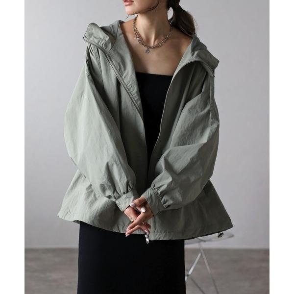 「Bonjour Sagan」 マウンテンパーカー FREE ライトカーキ レディース