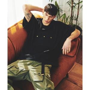 「LIBERE」 半袖Tシャツ MEDIUM ブラック メンズ