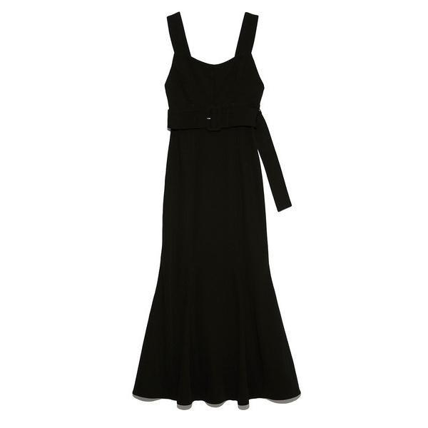 「SNIDEL」 サロペットスカート 1 ブラック レディース