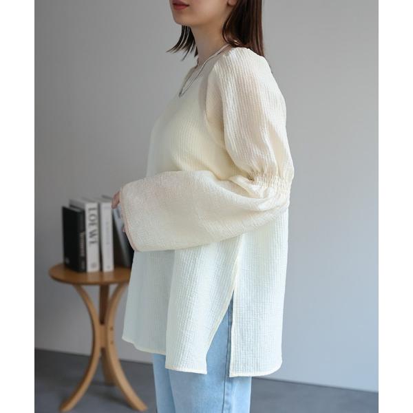 「sakishimatokyo」 長袖ブラウス FREE アイボリー レディース
